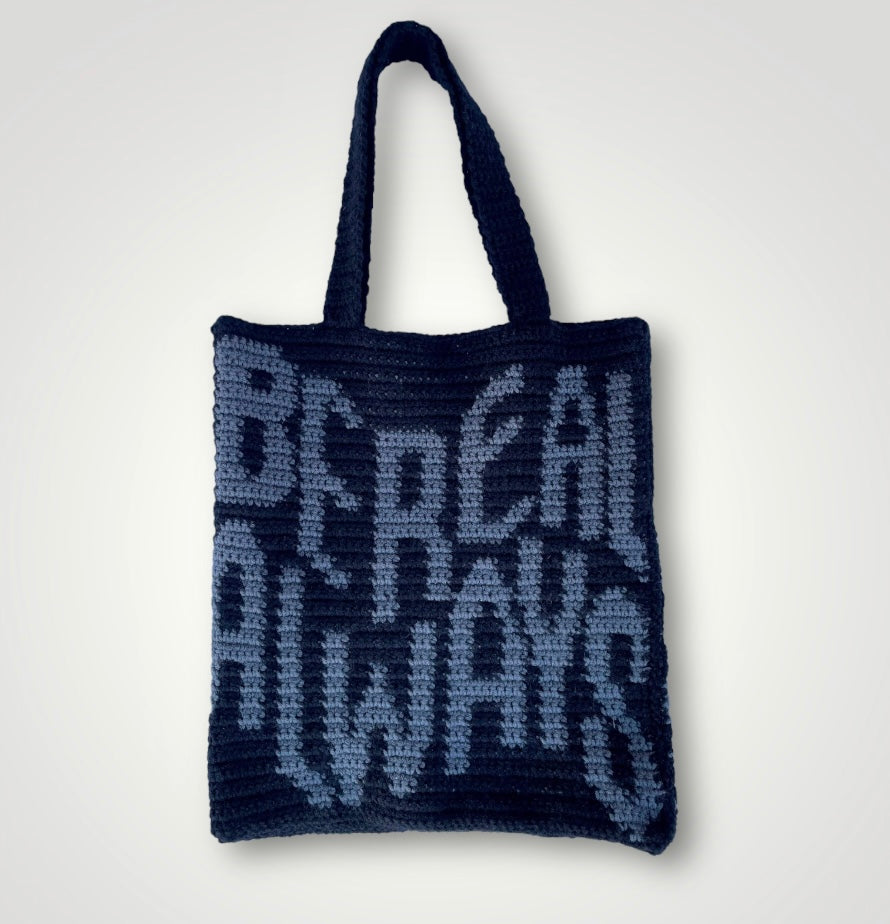 'Real Wavy' Oversized Tote Bag